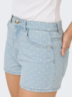 ONLROBYN Mittlere Taille Normal geschnitten Shorts