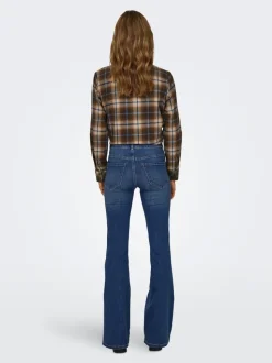 ONLROSE Hohe Taille Flared Jeans