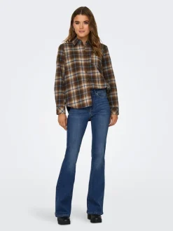 ONLROSE Hohe Taille Flared Jeans
