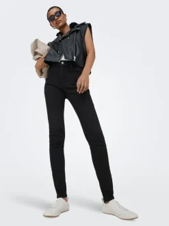 ONLROYAL-POWER Hohe Taille Skinny Fit Jeans