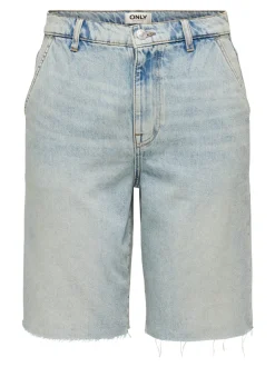 ONLRUTH Mittlere Taille Locker geschnitten Jeans-Shorts