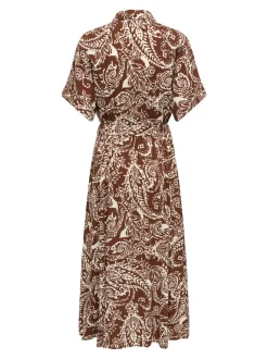 ONLSAFA Langes Kleid
