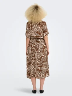 ONLSAFA Langes Kleid