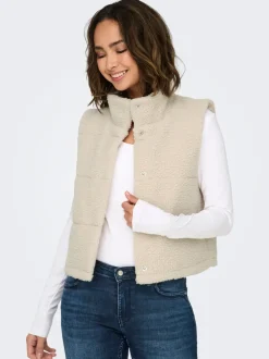 ONLSANDRA Teddyfell Weste