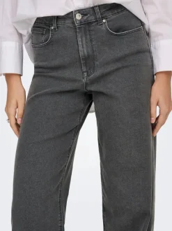 ONLSANNA Hohe Taille Weiter Beinschnitt Jeans