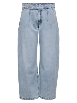 ONLSAVONA Mittlere Taille Barrel Fit Knöchellang Jeans
