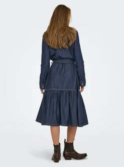 ONLSEVIGNY Langes Kleid