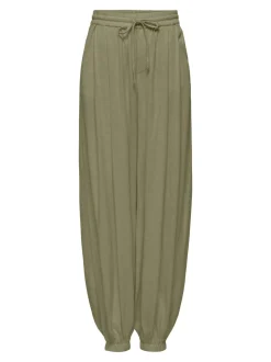 ONLSIESTA Weiter Beinschnitt Leinen Hose mit weitem Beinschnitt