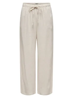 ONLSIESTA Gerade geschnitten Leinen Hose