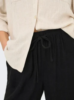 ONLSIESTA Gerade geschnitten Leinen Hose