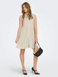 ONLSIESTA Leinen Kurzes Kleid