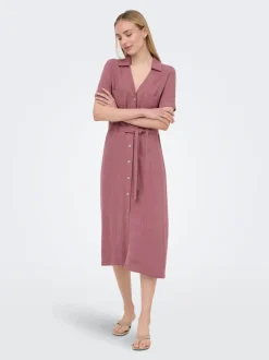 ONLSIESTA Leinen Langes Kleid