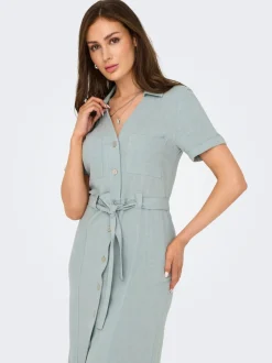 ONLSIESTA Leinen Langes Kleid