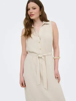 ONLSIESTA Leinen Langes Kleid