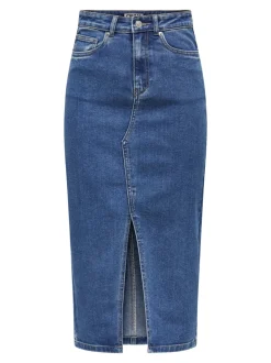 ONLSIRI Denim Jeansrock Midirock