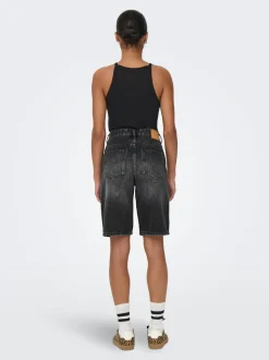 ONLSONNY Hohe Taille Normal geschnitten Jeans-Shorts