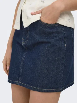 ONLSTELLA Denim Jeansrock Kurzer Rock