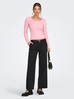 ONLTANNY Weiter Beinschnitt Chino Hose