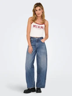 ONLTAYLOR Hohe Taille Barrel Fit Jeans