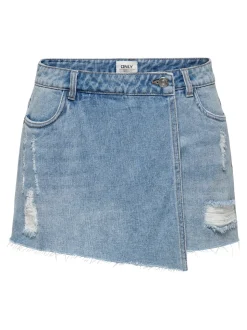 ONLTEXAS Denim Jeansrock Kurzer Rock