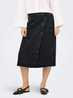 ONLTHEA Denim Jeansrock Midirock