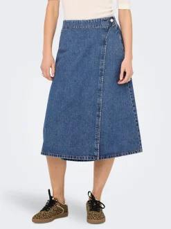 ONLTHEA Denim Jeansrock Midirock