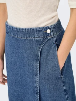 ONLTHEA Denim Jeansrock Midirock
