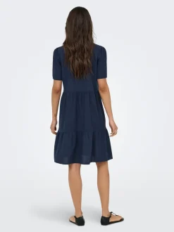 ONLTIRI-GOA Leinen Kurzes Kleid