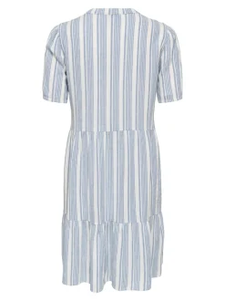 ONLTIRI-GOA Leinen Kurzes Kleid