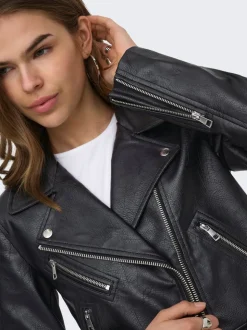 ONLVERA Kunstlederjacke