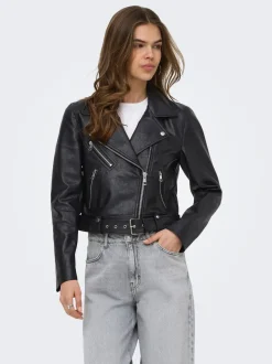 ONLVERA Kunstlederjacke