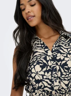ONLVIBE Langes Kleid
