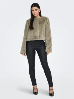 ONLVIDA Kunstfell Jacke