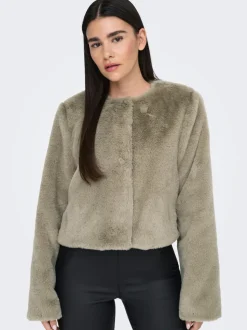 ONLVIDA Kunstfell Jacke