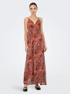 ONLVIKKI Langes Kleid