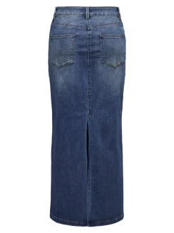 ONLWALO Denim Jeansrock Langer Rock
