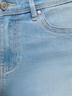ONLWAUW Mittlere Taille Normal geschnitten Jeans-Shorts