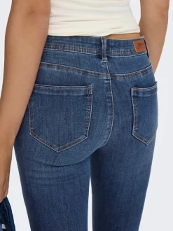 ONLWAUW Mittlere Taille Skinny Fit Jeans