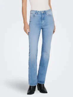 ONLWAUW Hohe Taille Flared Jeans