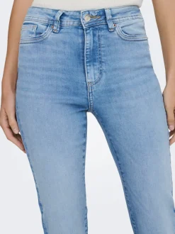 ONLWAUW Hohe Taille Flared Jeans