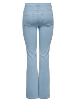 ONLWAUW Hohe Taille Flared Jeans