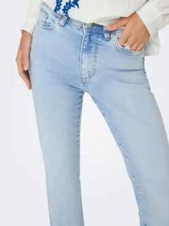ONLWAUW Hohe Taille Flared Jeans