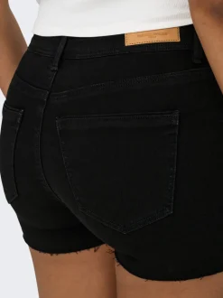 ONLWAUW Mittlere Taille Normal geschnitten Jeans-Shorts