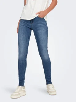 ONLWAUW Mittlere Taille Skinny Fit Jeans