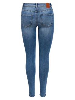 ONLWAUW Mittlere Taille Skinny Fit Jeans