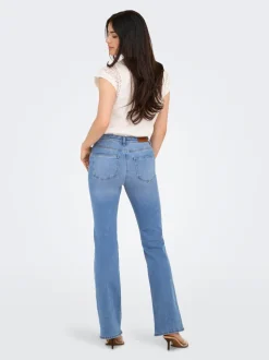 ONLWOW Mittlere Taille Flared Jeans