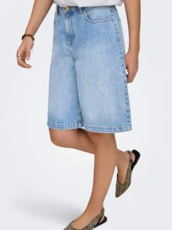 ONLZAGU-DORSI Mittlere Taille Locker geschnitten Jeans-Shorts