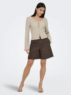 ONLZORA Mittlere Taille Locker geschnitten Bermuda Shorts