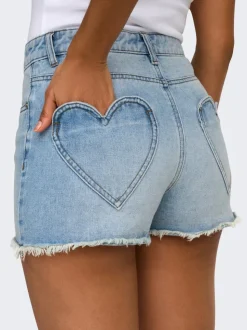 ONLZUMA Mittlere Taille Normal geschnitten Shorts
