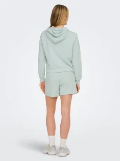 ONPCAVA Hohe Taille Locker geschnitten Sweat-Shorts